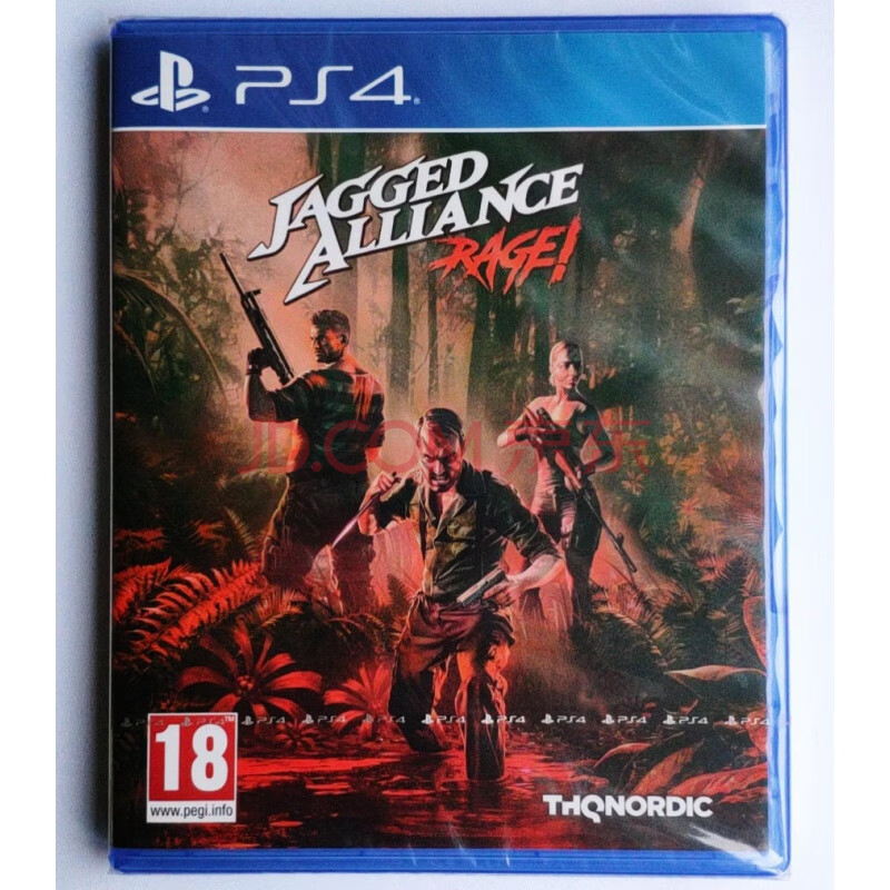 ps4游戏碟盘 铁血联盟 狂怒 佣兵 jagged alliance rage 中文英文