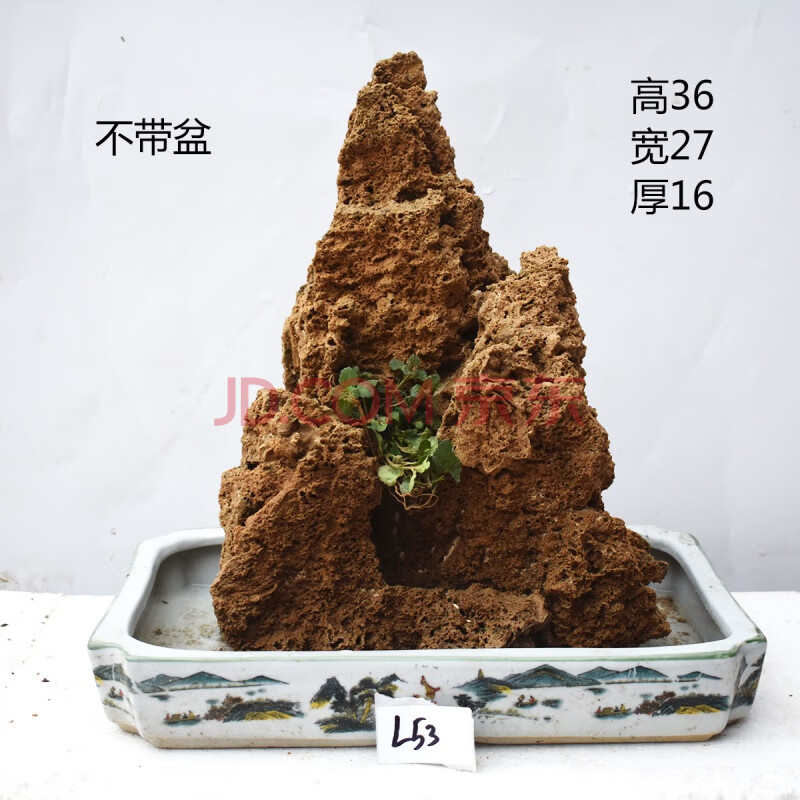 天然吸水石假山石头盆景流水喷泉上水石原石水锈石客厅造景小摆件 817