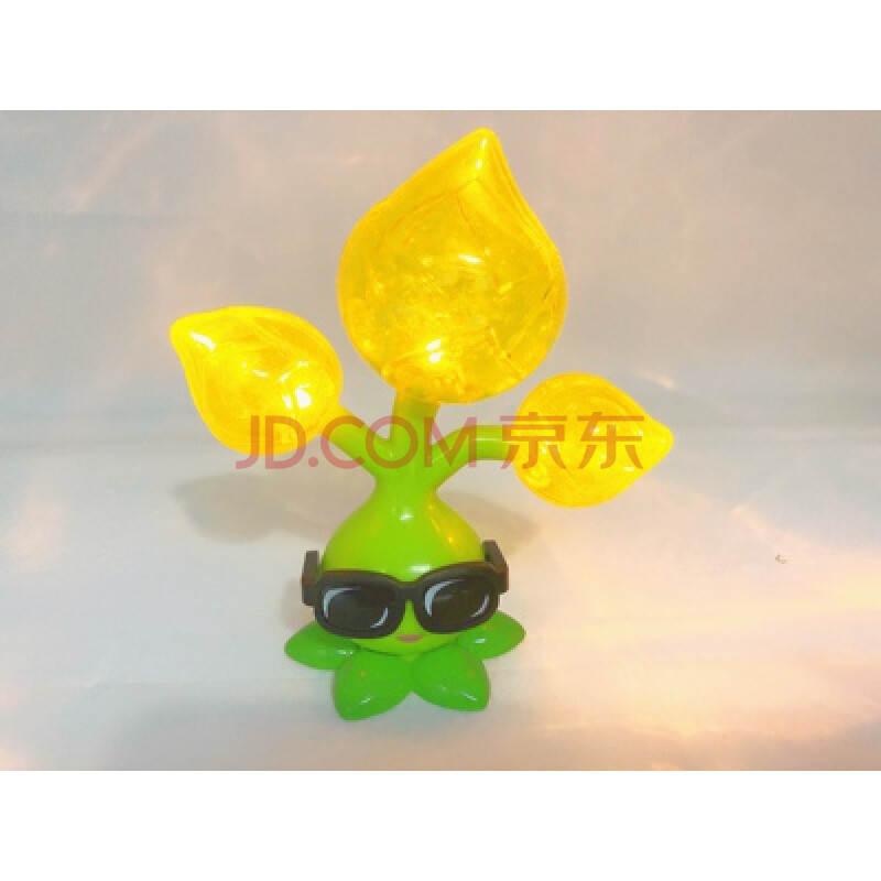 软胶硬胶单个坚果菜问寒冰豌豆食人花玉米胡萝卜 (新品)灯光黄金蓓蕾