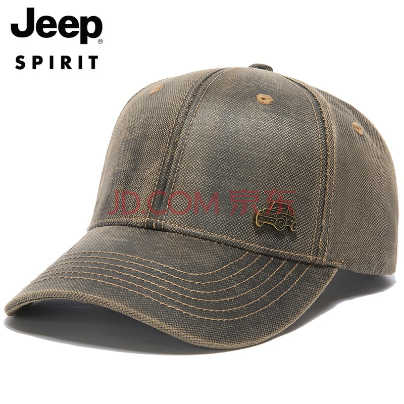 jeep吉普帽子男士棒球帽新品鸭舌帽旅游户外防晒遮阳帽舒适太阳帽 ca