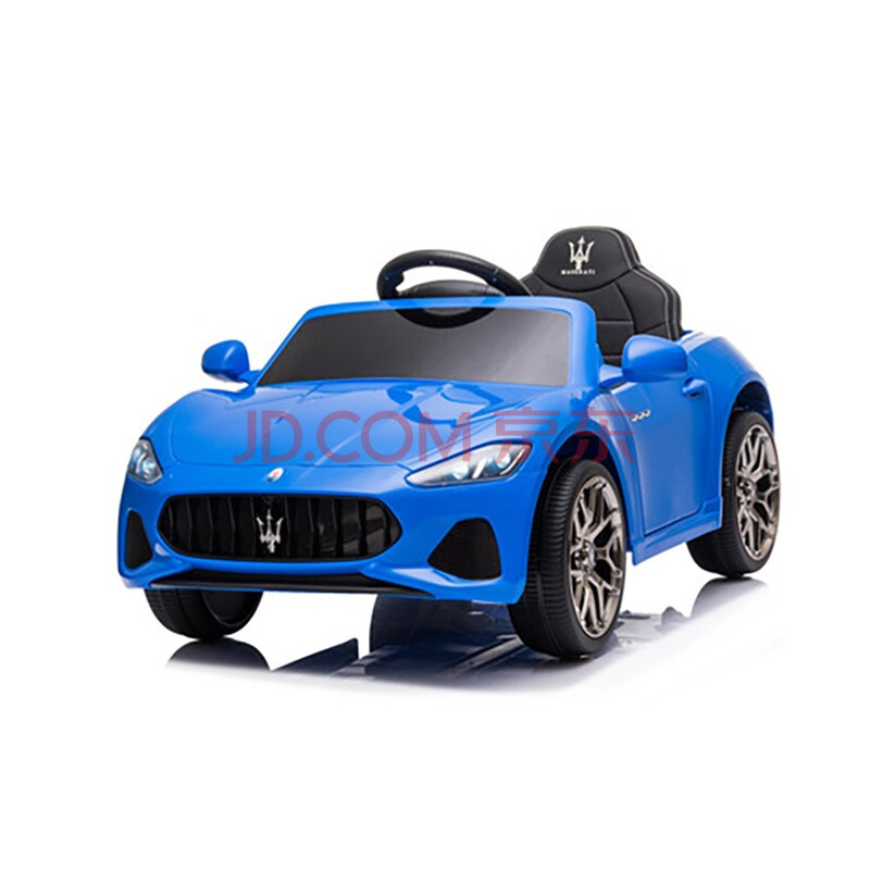 遥控小汽车1-6岁男女宝宝玩具车可坐人 玛莎拉蒂 m-s302 缩小版 蓝色