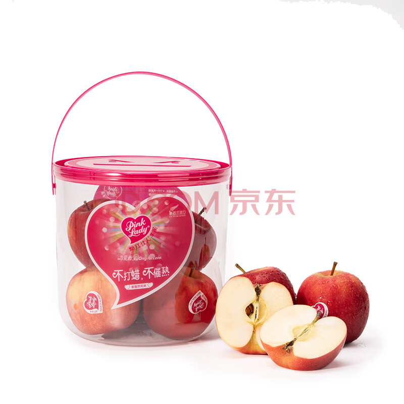 新西兰pinklady苹果抱抱筒800g 