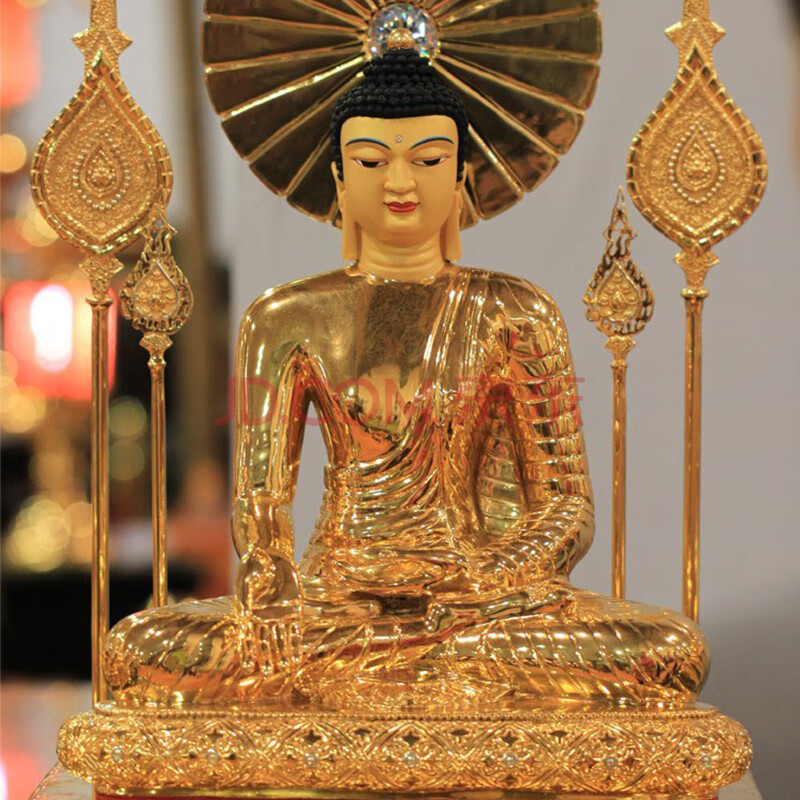 泰国佛像五方佛毗卢遮那佛阿弥陀佛大日如来不空成就佛宝生佛摆件