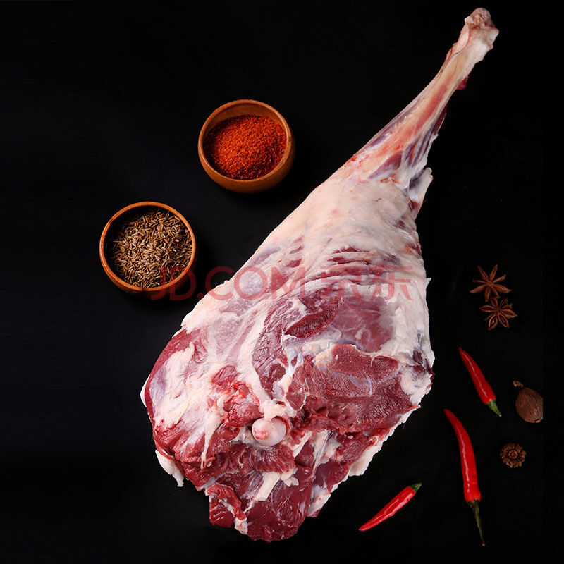 新疆羊肉新鲜半只羊生鲜10斤整只有机羔羊肉烧烤羊排羊腿3斤 港荣 3斤