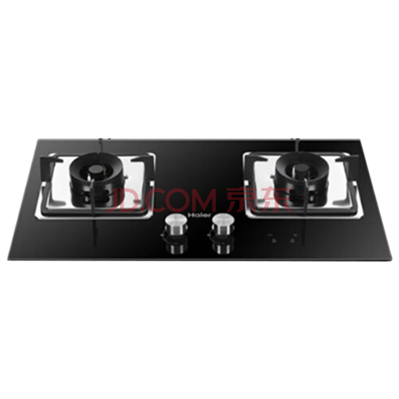 海尔灶具 双眼台嵌两用5.2KW大火力定时功能钢化玻璃熄火保护【企采购】/天然气Q2BE51