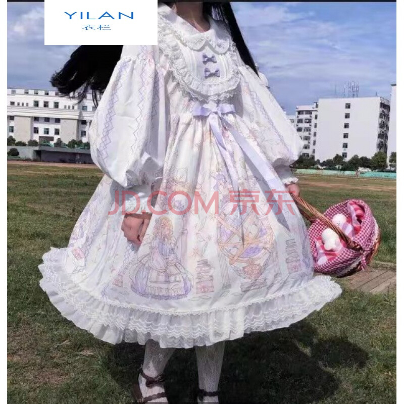 夏天穿的洛丽塔裙子中长款jk制服裙少女生夏款公主裙夏学生可爱lolita