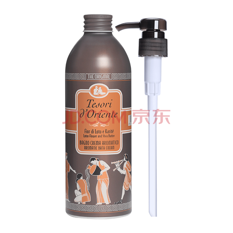 东方宝石水莲花香氛沐浴露500ml原装进口沐浴乳液水润嫩肤香味持久铝罐