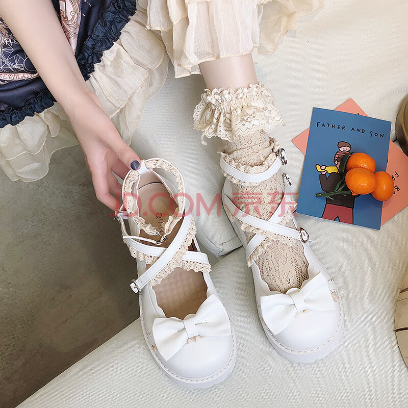 lo鞋梅露露洛丽塔鞋子日系小皮鞋女2020春夏新款复古软妹百搭学生平底