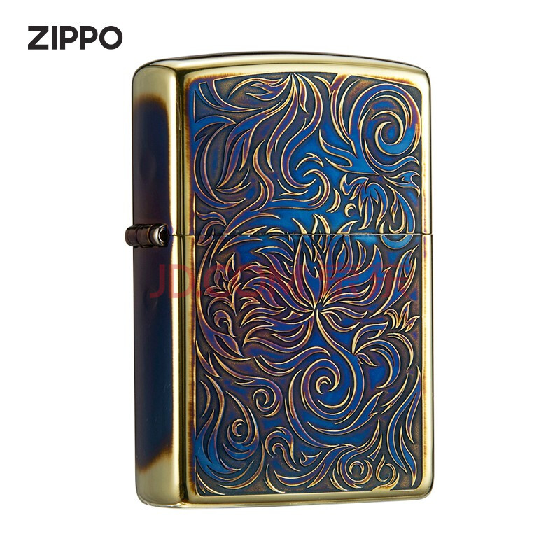 之宝(zippo)唐草火焰花 经典热销 lorig200fb.25-0016 煤油防风火机