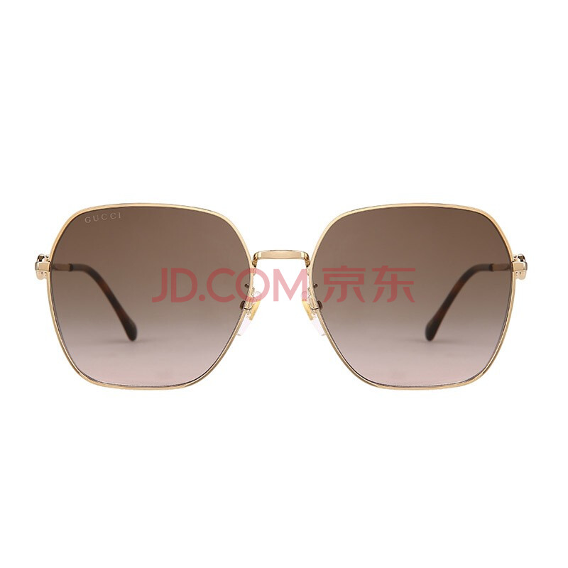 gucci/古驰 21春夏新品女士时尚百搭太阳眼镜 gg0882sa 褐色