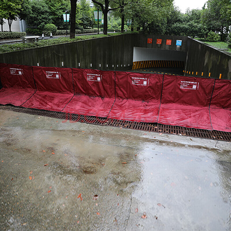 aey 便携伸缩式防洪防汛抗洪挡板小区地下车库道路商铺门口挡水板可