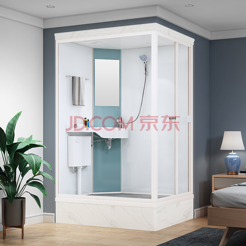 蓝梦lm669家用一体式卫生间木屋出租房小户型集成卫浴