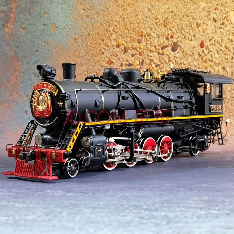 动力时代 1:48 蒸汽机车模型 解放版 火车模型 国际o级 收藏送礼 纪念
