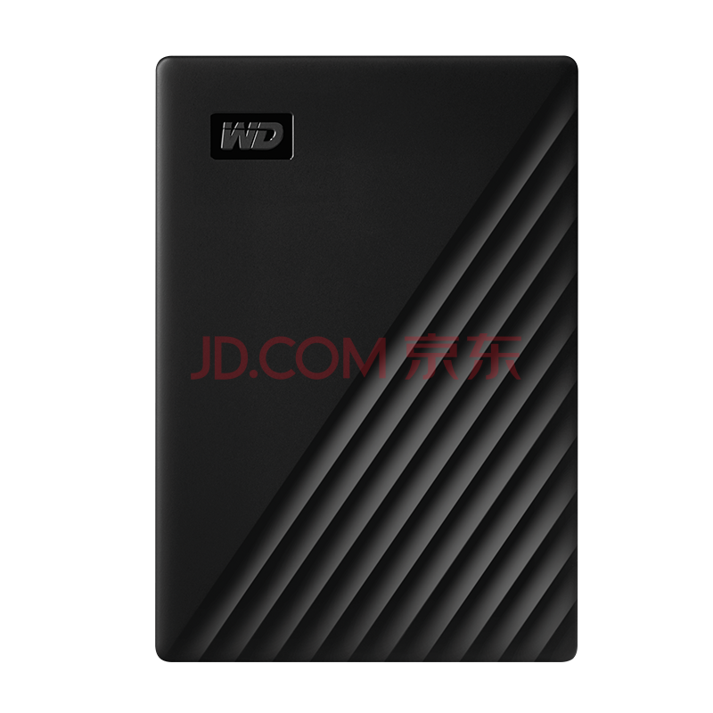 西部数据（WD）1TB 移动硬盘 USB3.0 My Passport随行版2.5英寸 黑 机械硬盘 笔记本电脑外接 大容量加密存储