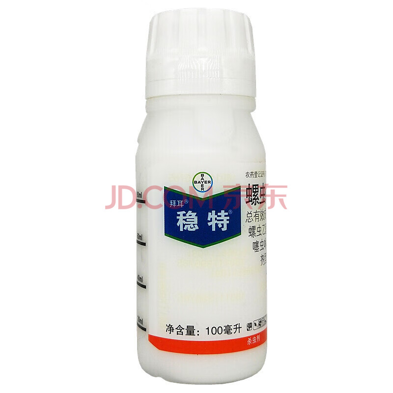 德国拜耳稳特 螺虫乙酯噻虫啉 红蜘蛛介壳虫梨木虱亩旺特杀虫螨剂 100