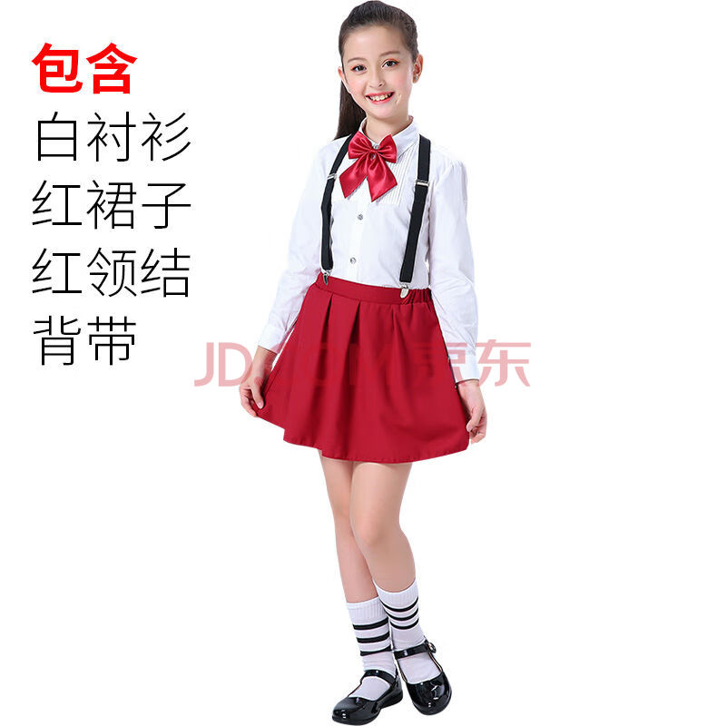 儿童合唱演出服小学生演讲主持人钢琴礼服表演服诗歌朗诵比赛服装