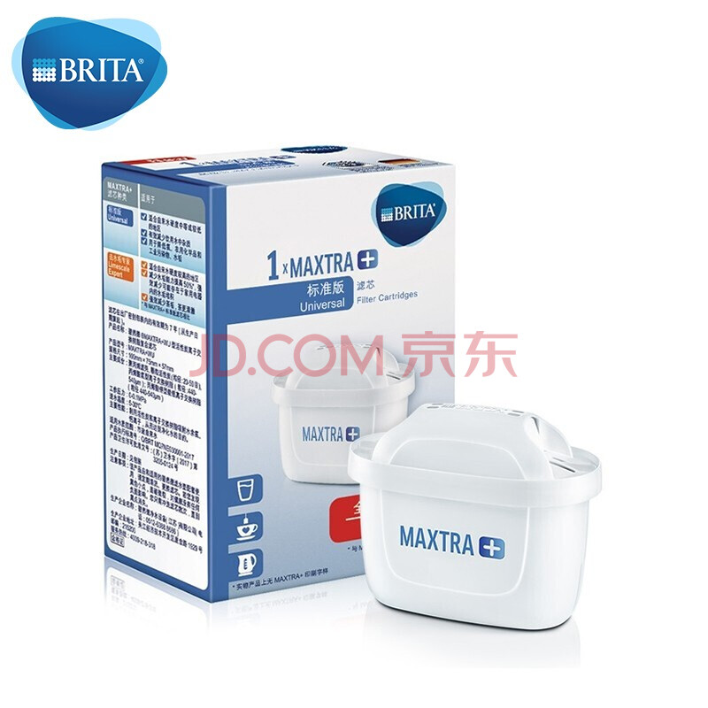 碧然德（BRITA） 家用滤水壶 净水壶滤芯 Maxtra 多效滤芯 1枚装