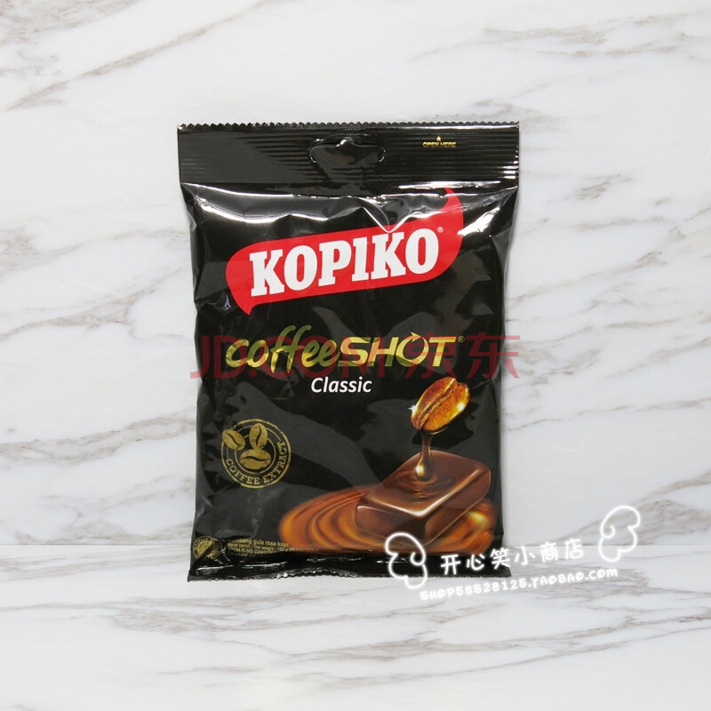 印尼kopiko/可比可牌 卡布奇诺味 咖啡味硬糖 糖果150g 原味