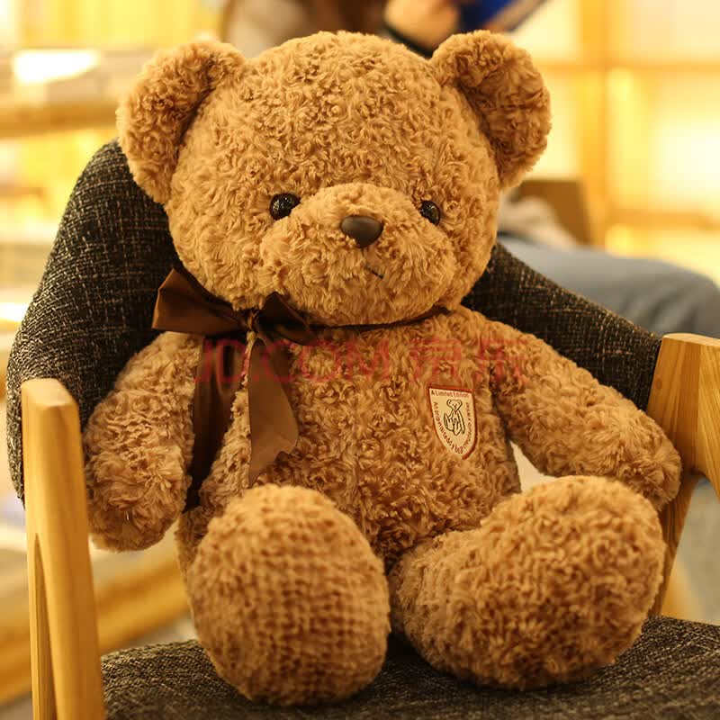 泰迪熊毛绒玩具女孩布娃娃女生睡觉抱床上陪睡小号抱抱熊公仔熊猫抱枕