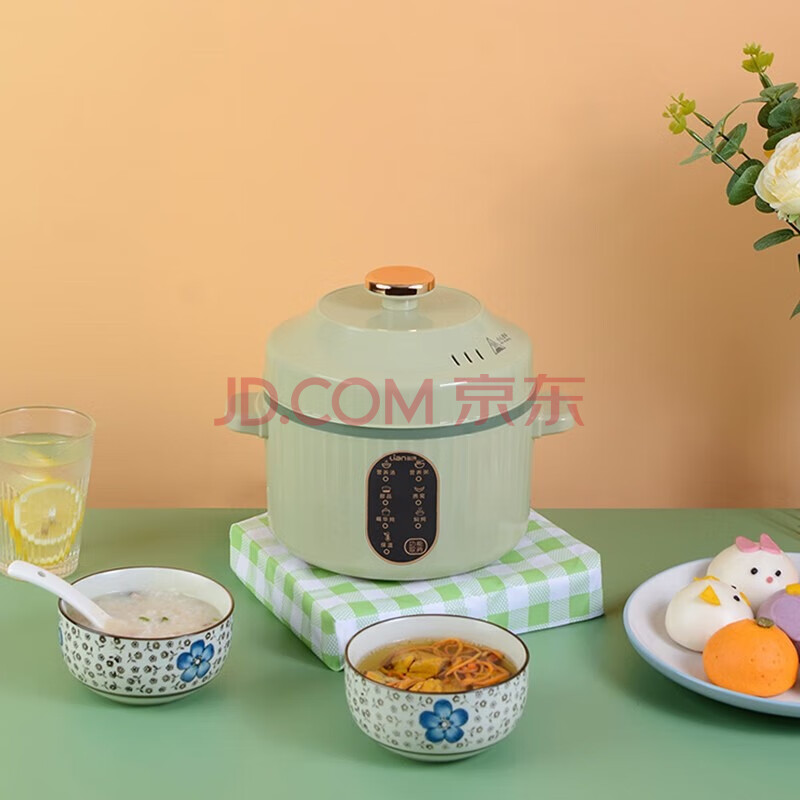 联创（LIAN）DF-BL9026M 微电脑隔水炖电炖锅0.8L一人食