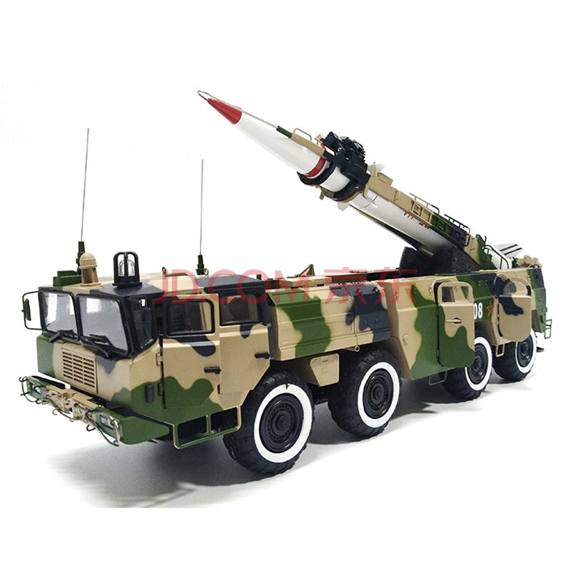 东风11a导弹发射车模型 1:30东风十一合金成品df-11火箭军模型展品