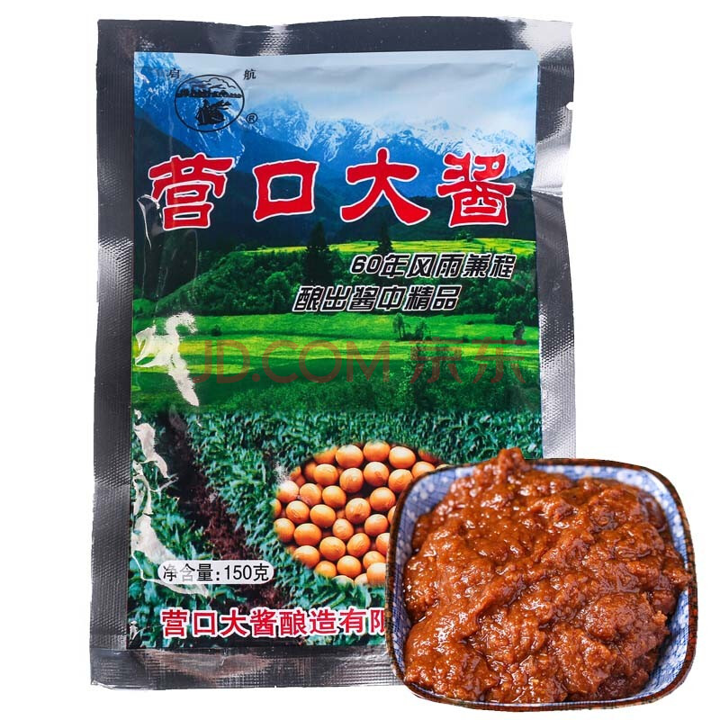 营口大酱150g/170g东北大酱豆瓣酱蘸料 170g*20袋