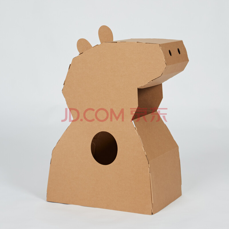 纸箱恐龙 可穿幼儿园儿童玩具手工diy拼装制作纸壳纸板纸盒霸王龙