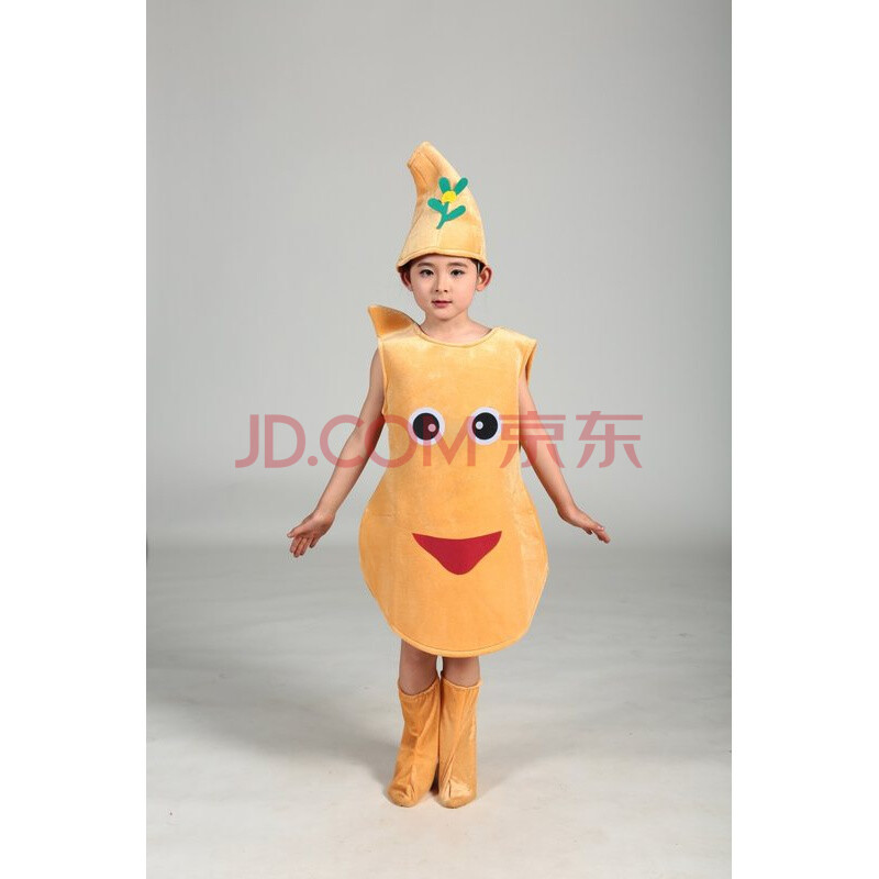 衣服男童女童儿童水果蔬菜演出服装幼儿园亲子装造型时装走秀表演舞蹈