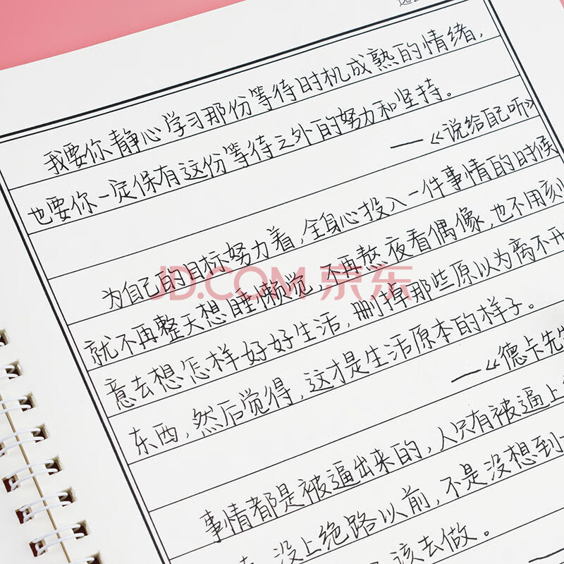 清玖手写字帖白昼与眠网红神仙字体漂亮练字楷书行楷行书硬笔书法