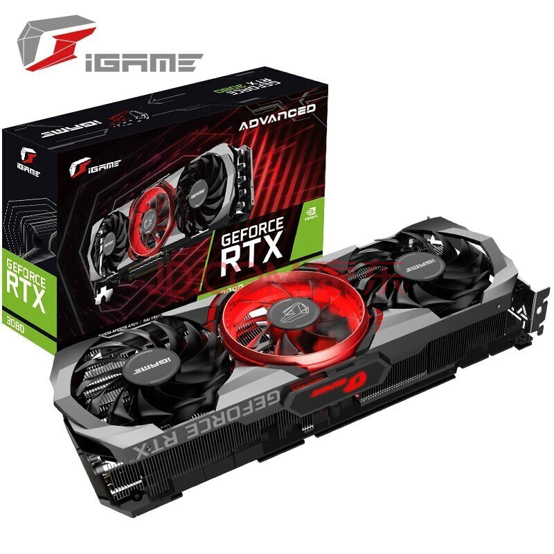 七彩虹igame rtx3080系列ultra w oc 10g游戏电脑独立