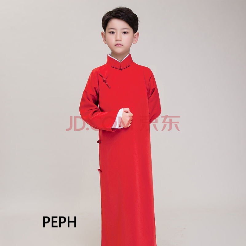 儿童相声服大褂男民国长衫学生装中式长袍马褂中国风快板演出服装