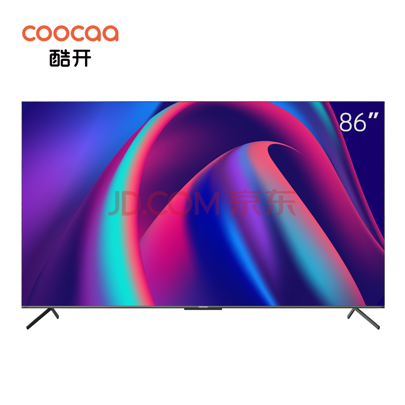 创维 酷开max86 86c70 86英寸 4k wifi6升降摄像头 3 64g 金属全面屏