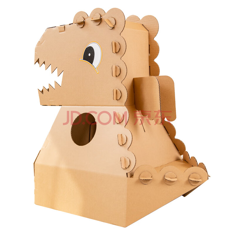 尚路 抖音同款 纸箱恐龙可穿戴模型手工制作玩具幼儿园手工作业纸壳