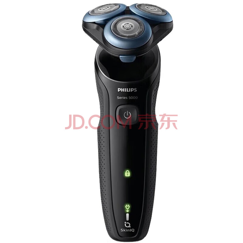 飞利浦（PHILIPS）亲肤新5系电动剃须刀闪电系列智能感应亲肤净剃全身水洗干湿双剃刮胡刀S5066