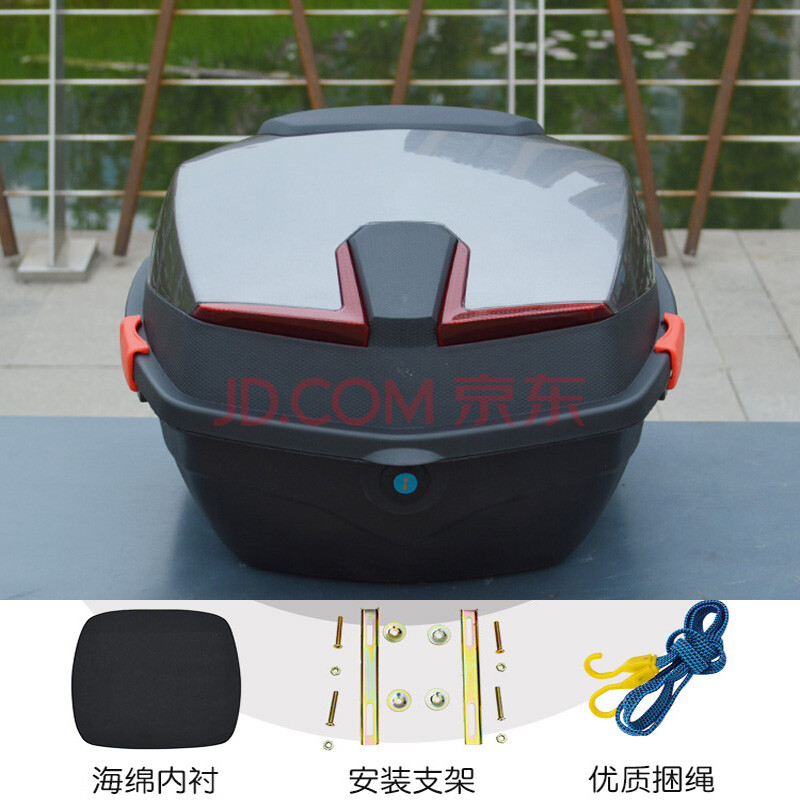 雅迪冠能m6电动车后货架尾箱架劲远yd600dqt-5aa铝衣架后备箱外卖