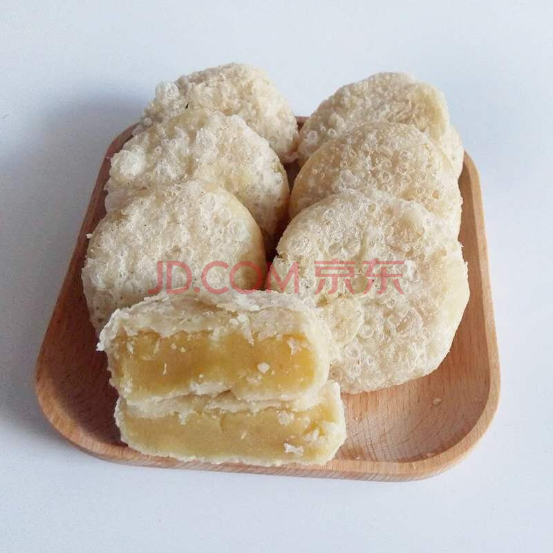 潮汕特产朥饼\/绿豆饼广东汕头手工现做茶点小吃捞饼 甜绿豆饼盒装