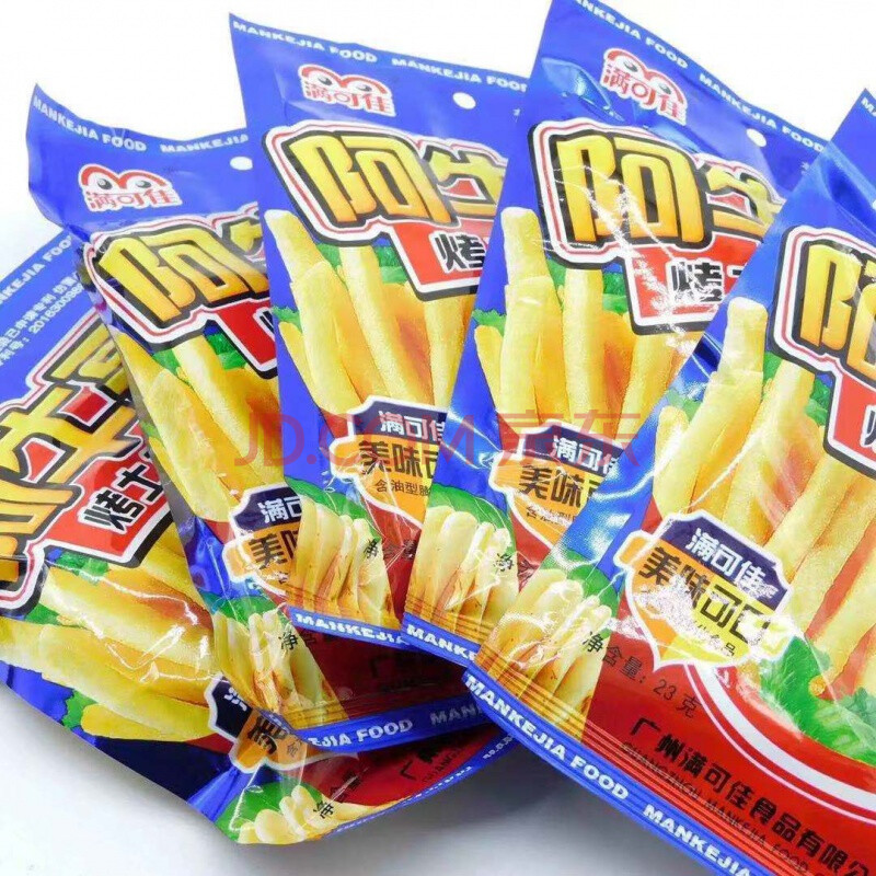 【京喜好物价】8090怀旧经典零食阿牛哥烤土豆条薯条膨化休闲零食童年