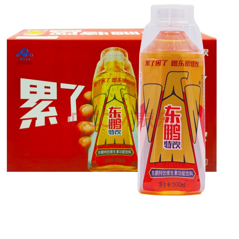 东鹏特饮500ml*24瓶维他命运动型功能性饮料 东鹏特饮500mlx4瓶