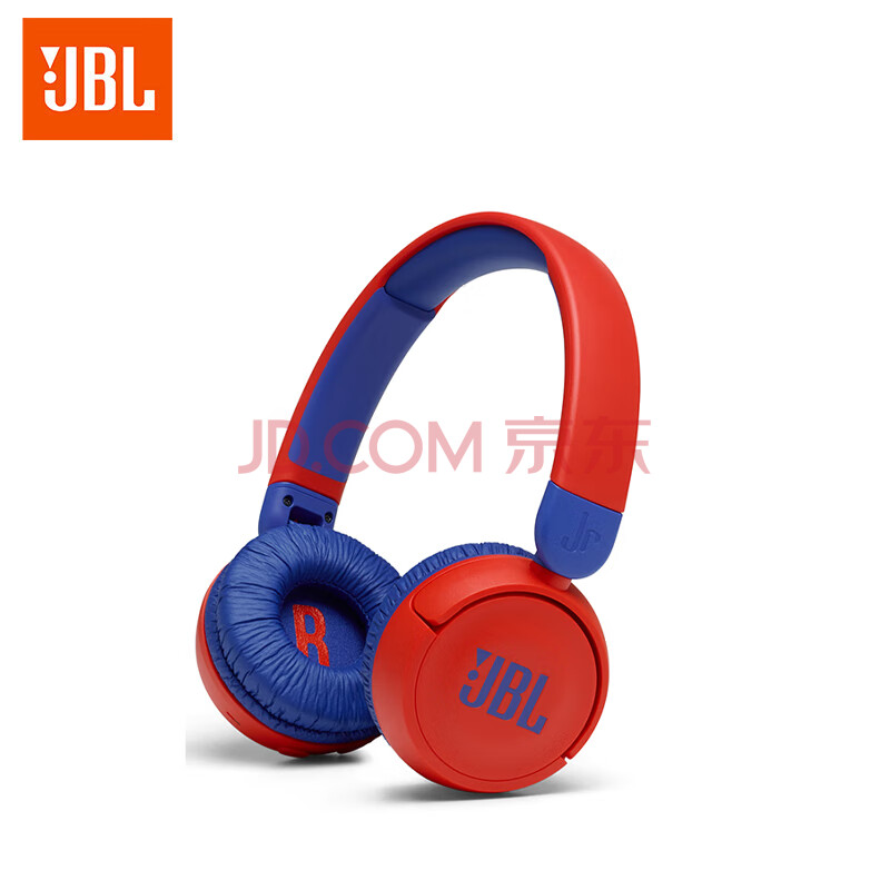 JBL JR310BT 头戴式无线蓝牙儿童耳机 益智沉浸式学习英语网课耳机 星耀红