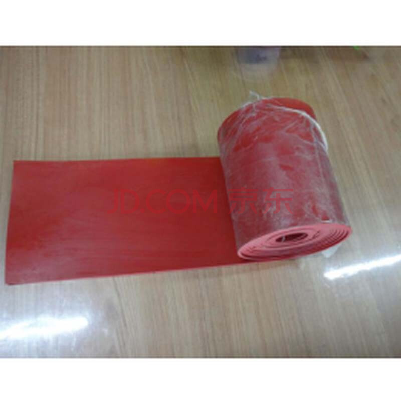 红色平面绝缘胶垫 宽度1米 起订量2卷 JN-jdr-1010 30KV 10mm5米/卷 货期30天