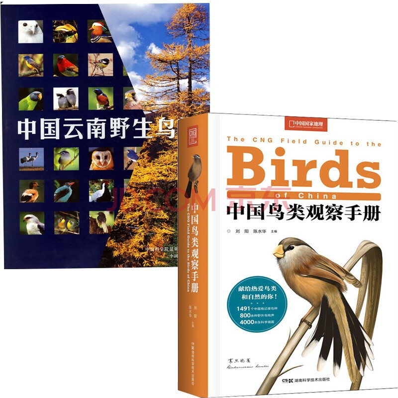 精装 2册 中国鸟类行为观察动物科普图鉴珍惜野鸟形态图