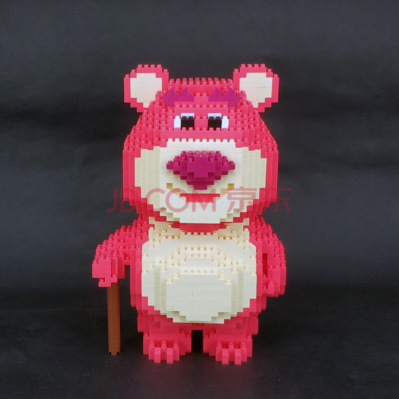 乐高乐高积木微型颗粒加菲猫拼装达菲熊雪莉玫玩具成人女生礼物粉红豹
