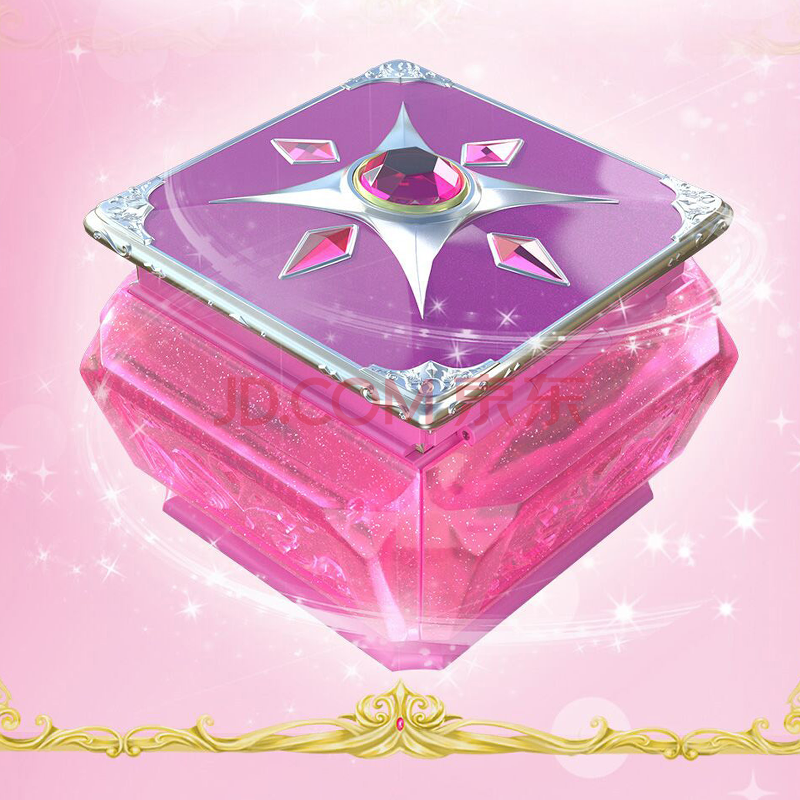 叶罗丽娃娃屋宝石盒子花蕾城堡芭比娃娃公主玩具孔雀宝石宫魔法盒女孩