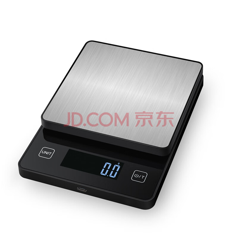 帝衡（DIHENG）厨房秤家用烘焙电子称多用途便捷台称黑色英文电池版10kg/0.1g