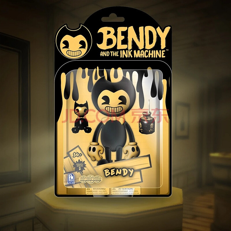 bendy ink machine班迪与墨水机器印墨机5寸游戏玩具人偶天使 第二季