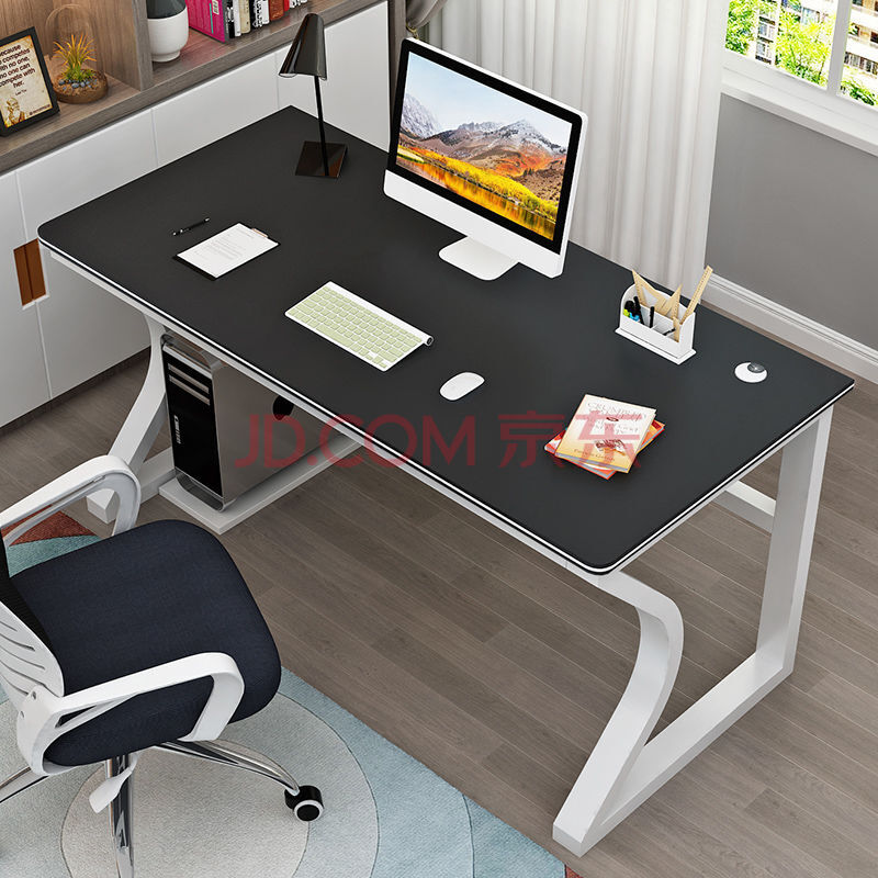 轻奢桌子电脑台式桌家用简约现代书桌学生学习桌电竞桌办公写字桌 160
