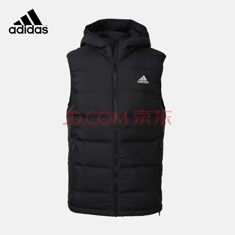 adidas阿迪达斯羽绒马甲男冬季新款运动服舒适轻便休闲防风轻盈保暖