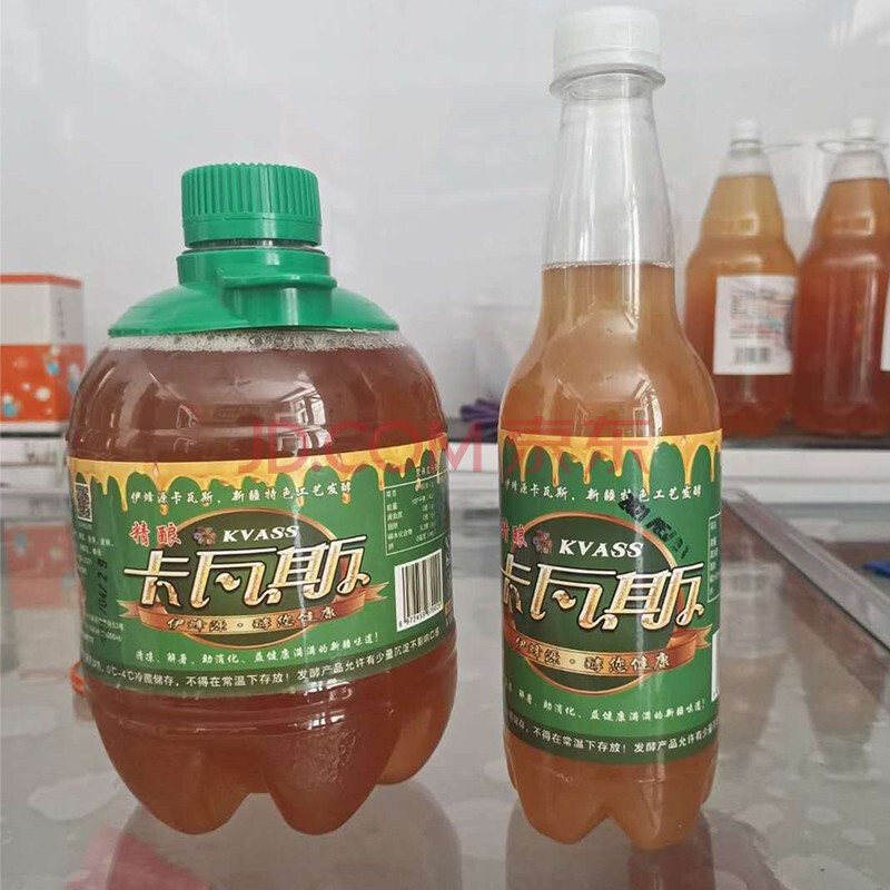 新疆特产卡瓦斯 330ml*6罐 伊犁伊蜂源格瓦斯天然蜂蜜发酵饮料夏季