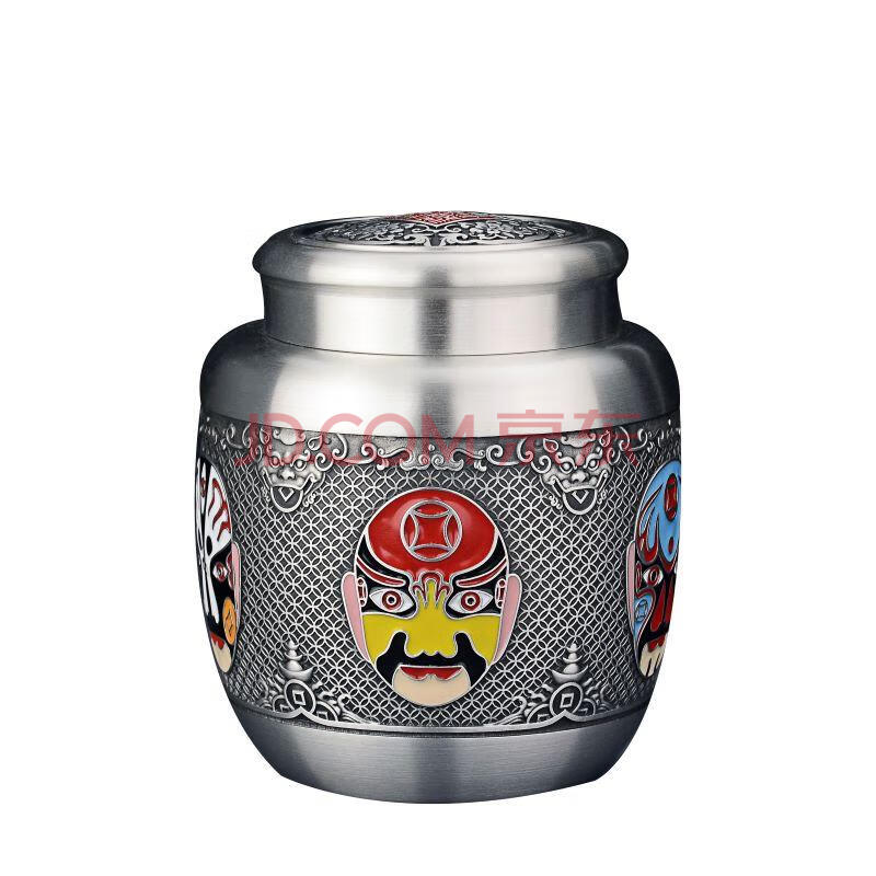锡世珍品 国粹国潮文创金属纯锡茶叶罐