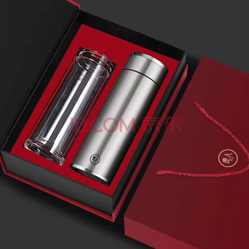 贵人合金直开玻璃杯套装450+280ml zk-089-2 颜色混发